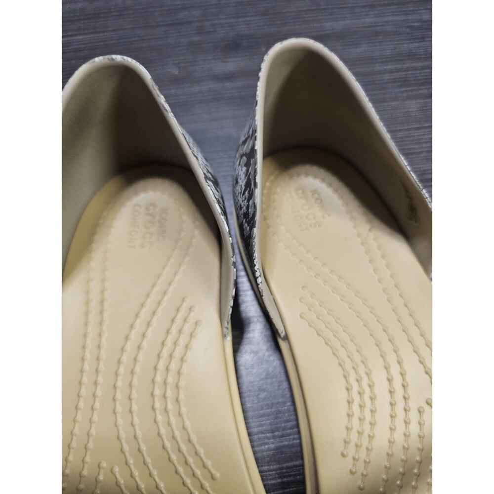 Crocs Sandals Womens 7 Tulum Slide Open Toe Comfort Casual Flats Slip On - Picture 9 of 9